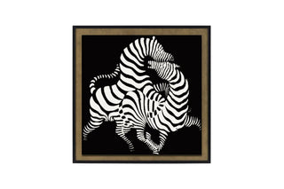 Artwork: Prancing Zebras